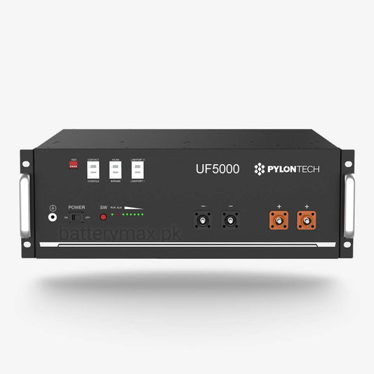 Pylontech UF5000 51.2V 100Ah 5.1kWh Lithium Iron Phosphate LiFePO4 (LFP) UPS and Solar Lithium Battery