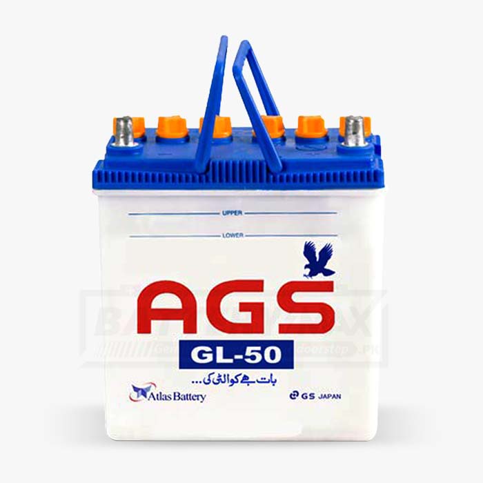 AGS GL-50 Lead Acid Car Battery | 38 Ah | 11PL