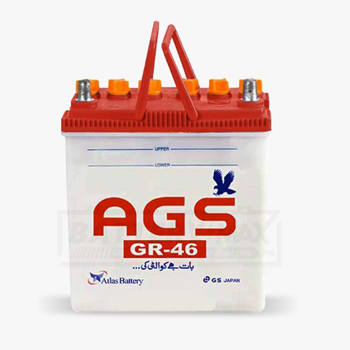 AGS GR-46 Lead Acid Car Battery | 30 Ah | 9PL
