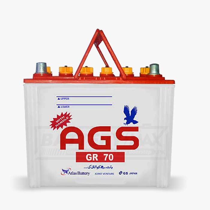 AGS GR-70 Lead Acid Car Battery | 50 Ah | 9PL