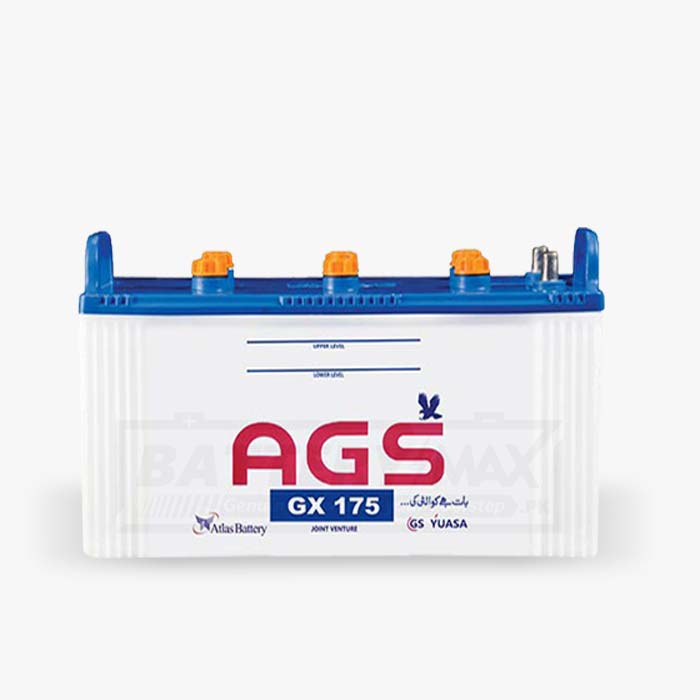 AGS GX-175 Lead Acid Car Battery | 140 Ah | 23PL