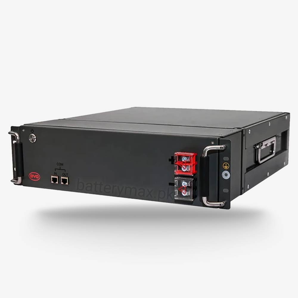 BYD LV Flex Lite 51.2V 100Ah 5kWh Lithium Iron Phosphate LiFePO4 (LFP) UPS and Solar Lithium Battery