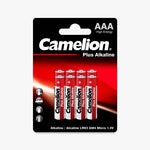 Camelion Plus Alkaline AAA LR03 Alkaline Battery | 8 Pack