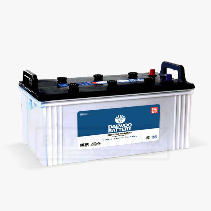 Daewoo DIB-200 Deep Cycle Lead Acid UPS & Solar Battery | 175 Ah