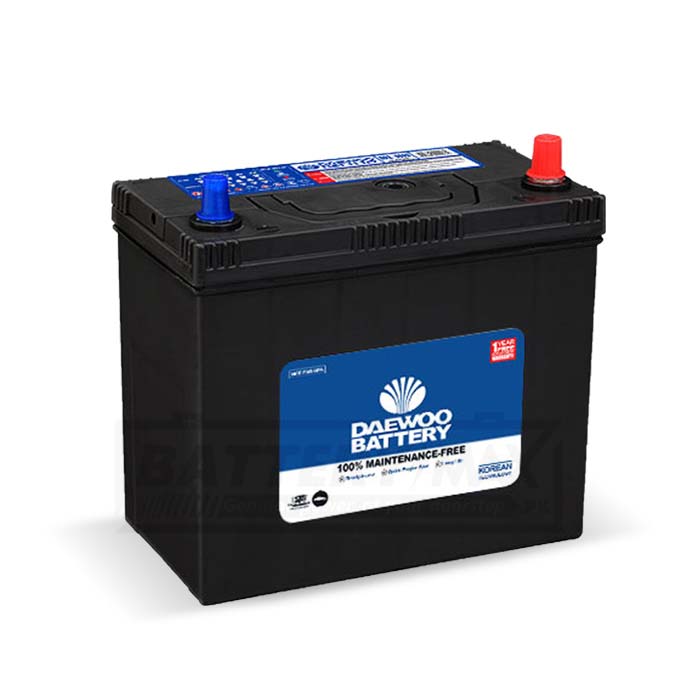 Daewoo DL-60 Lead Acid Dry Car Battery | 40 Ah | 370CCA