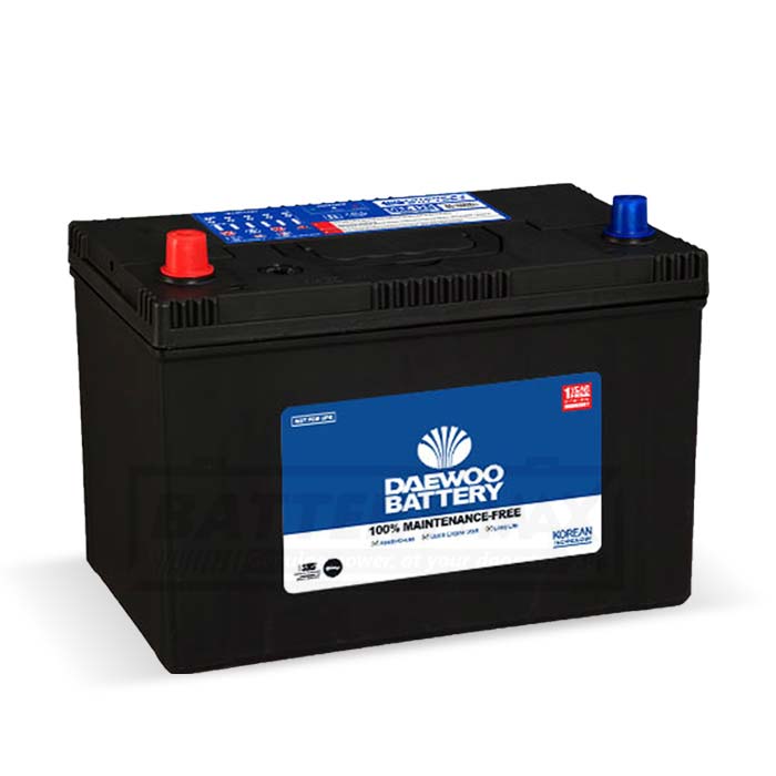 Daewoo DRS-120 Lead Acid Dry Car Battery | 90 Ah | 750CCA