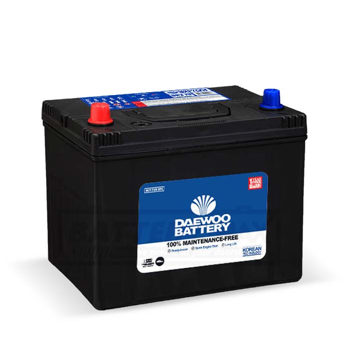 Daewoo DRS-70 Lead Acid Dry Car Battery | 50 Ah | 450CCA