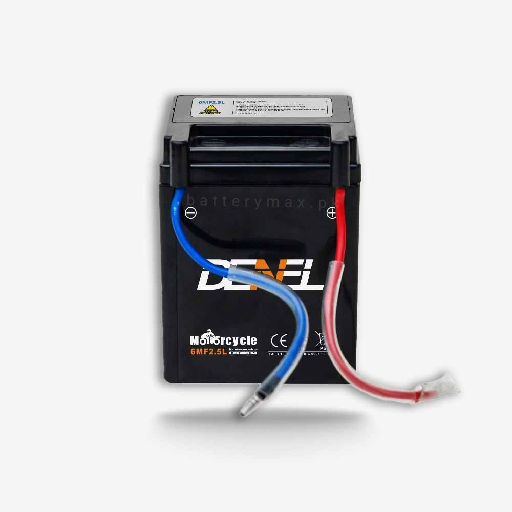 DENEL 6MF2.5L Lead Acid Dry Battery | 2.5 Ah