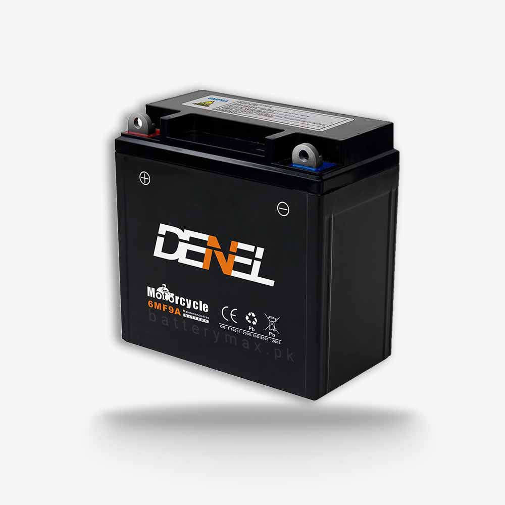 DENEL 6MF9A Lead Acid Dry Battery | 10 Ah