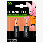 Duracell Rechargeable AA 2500mAh Rechargeable HR6 NiMH Battery | 2 Pack