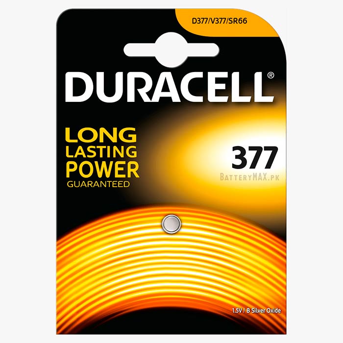 Duracell Button Cell 376 / 377 SR66 Silver Oxide Battery | 1 Pack
