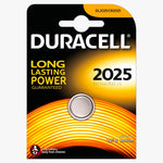 Duracell Button Cell CR2025 Lithium Manganese Dioxide (Li-MnO2) Battery | 1 Pack