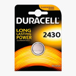 Duracell Button Cell CR2430 Lithium Manganese Dioxide (Li-MnO2) Battery | 1 Pack