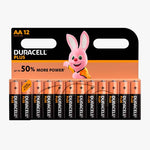 Duracell Plus AA LR6 Alkaline Battery | 12 Pack