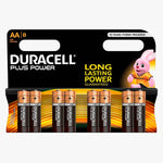 Duracell Plus Power AA LR6 Alkaline Battery | 8 Pack