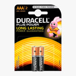 Duracell Plus Power AAA LR03 Alkaline Battery | 2 Pack
