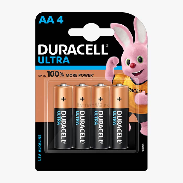 Duracell Ultra AA LR6 Alkaline Battery | 4 Pack