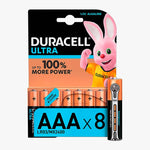 Duracell Ultra AAA LR03 Alkaline Battery | 8 Pack