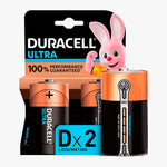 Duracell Ultra D LR20 Alkaline Battery | 2 Pack