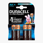 Duracell Ultra Power AA LR6 Alkaline Battery | 4 Pack