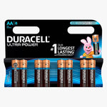 Duracell Ultra Power AA LR6 Alkaline Battery | 8 Pack