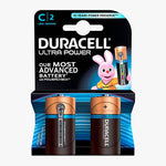 Duracell Ultra Power C LR14 Alkaline Battery | 2 Pack