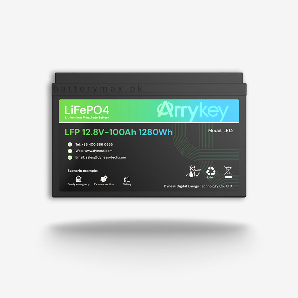 Dyness AR1.2 12.8V 100Ah (1.3kWh) Lithium Battery