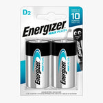 Energizer Max Plus D LR20 Alkaline Battery | 2 Pack