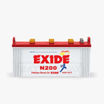 EXIDE N200 Lead Acid Car Battery | 155 Ah | 21PL