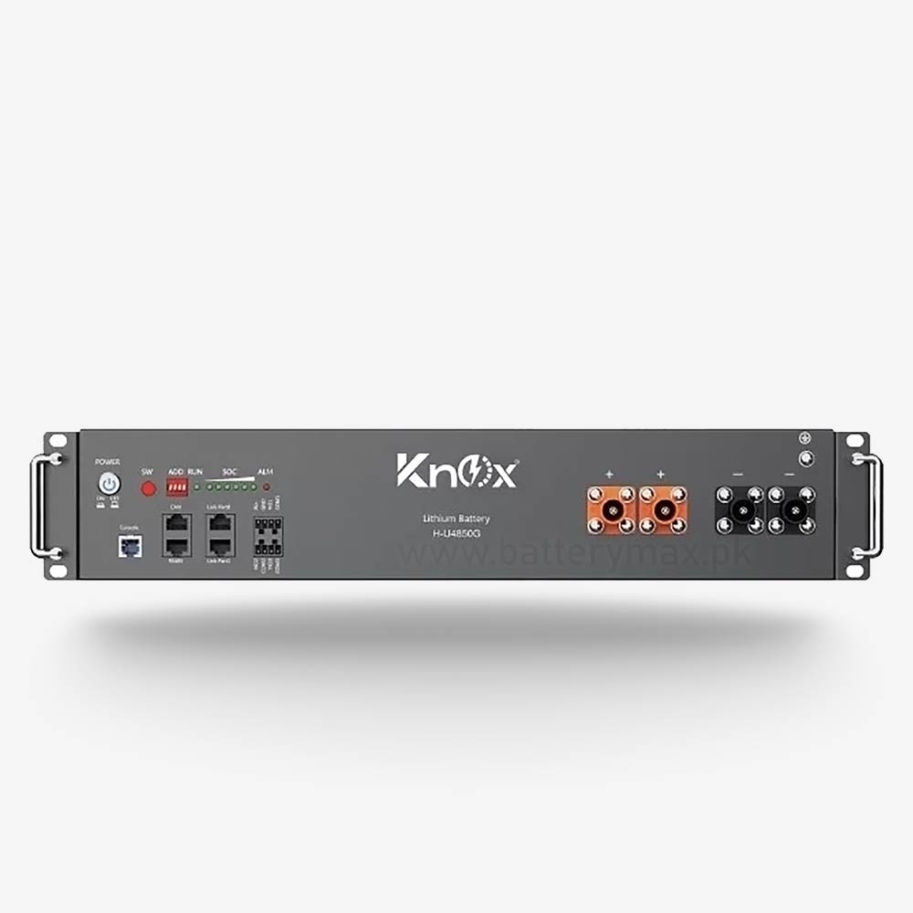 Knox H-U4850G 48V 52Ah 2.5kWh Lithium Iron Phosphate LiFePO4 (LFP) UPS and Solar Lithium Battery