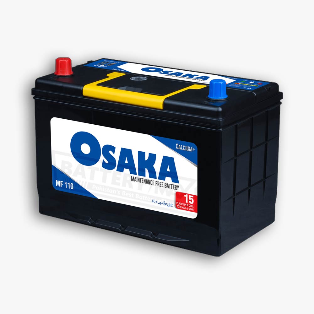 Osaka MF-110R Lead Acid Dry Car Battery | 80 Ah | 13PL