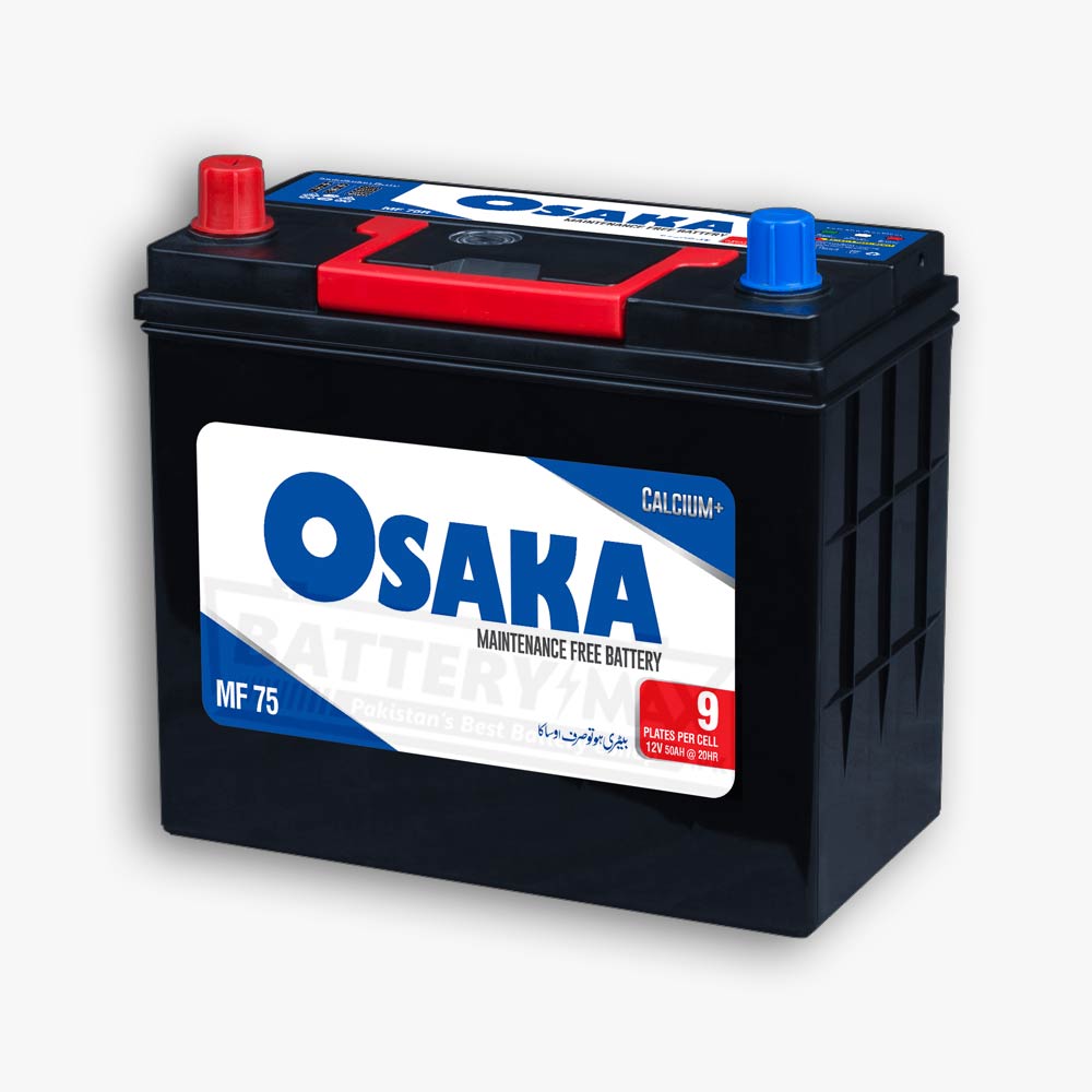 Osaka MF-75L Lead Acid Dry Car Battery | 48 Ah | 12PL