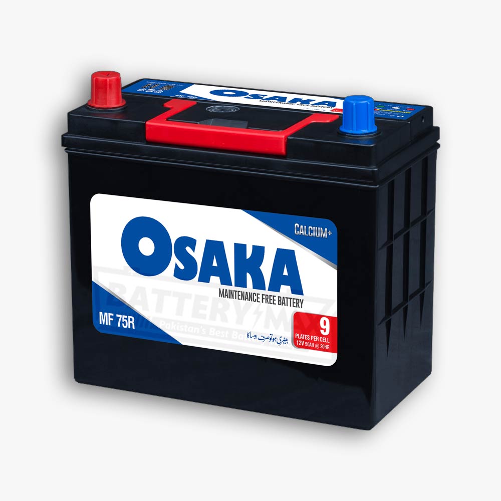 Osaka MF-75R Lead Acid Dry Car Battery | 48 Ah | 12PL