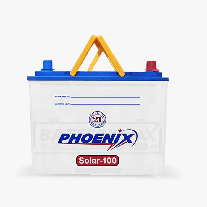 Phoenix Solar 100 Deep Cycle Lead Acid UPS & Solar Battery | 60 Ah | 9PL