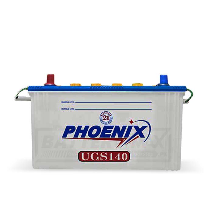 Phoenix UGS-140 Lead Acid Car Battery | 105 Ah | 15PL
