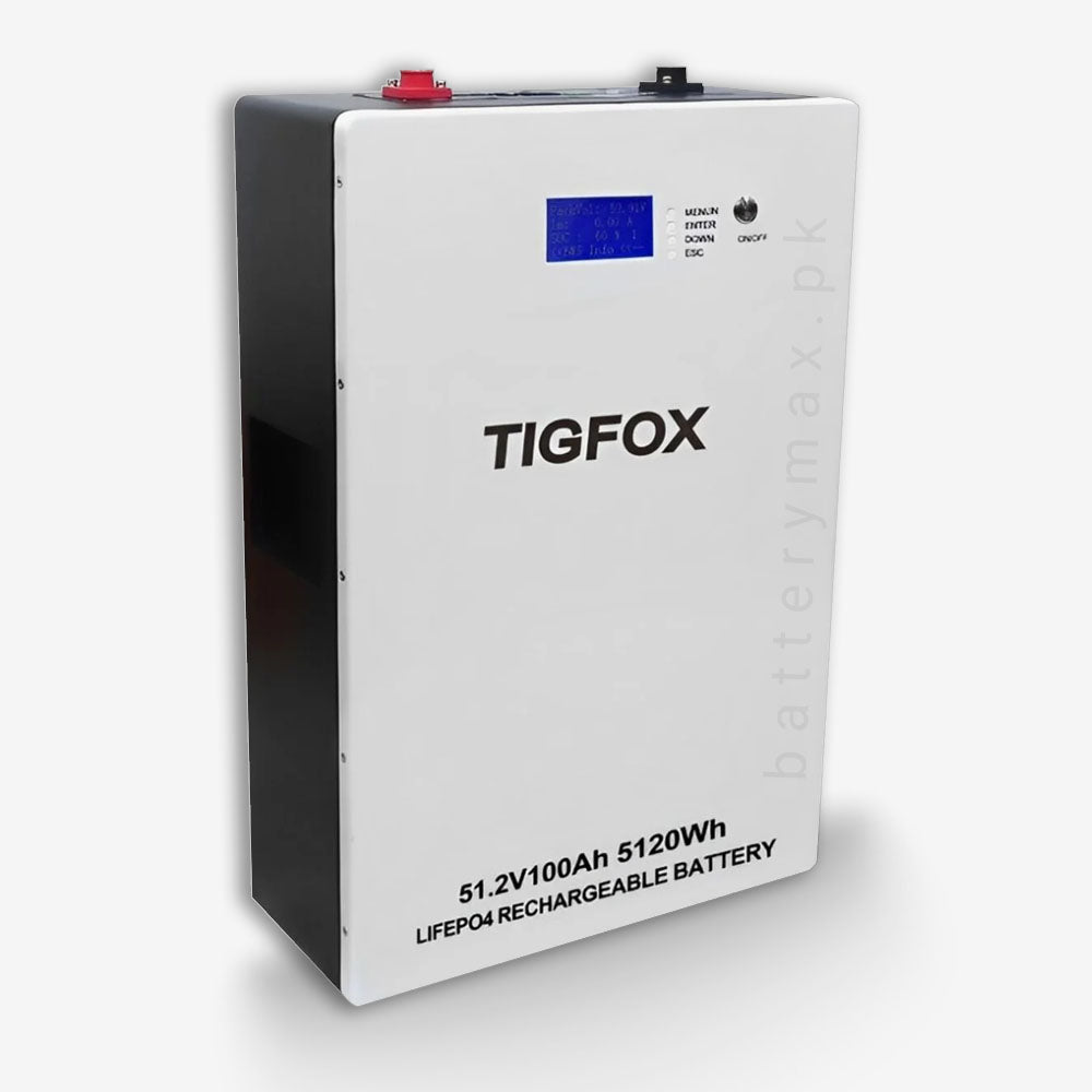 TIGFOX TB5120UW 51.2V 100Ah (5.1kWh) Lithium Battery