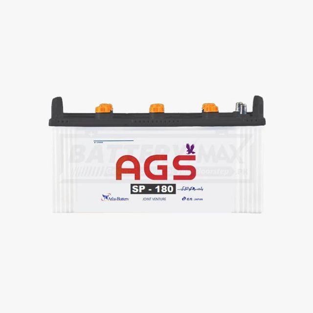 AGS SP-180 Lead Acid Unsealed Car Battery