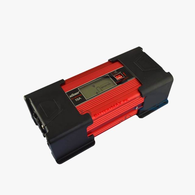 SUOER Lead Acid Digital Car Battery Charger DCW1210A | 10 AMPS