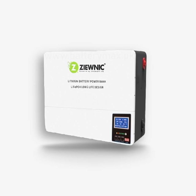 ZIEWNIC 24V220Ah 25.6V 220Ah 5.6kWh Lithium Iron Phosphate LiFePO4 (LFP) UPS and Solar Lithium Battery