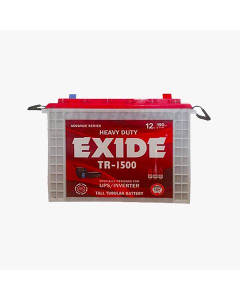 EXIDE TR-1500 Deep Cycle Lead Acid Unsealed Tubular UPS & Solar Battery