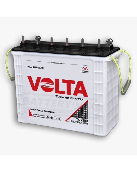 Volta TA-2500 Supreme Deep Cycle Lead Acid Unsealed Tubular UPS & Solar Battery