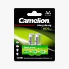 Camelion AlwaysReady Ni-MH Rechargeable 1000mAh AA Battery | 2 Pack