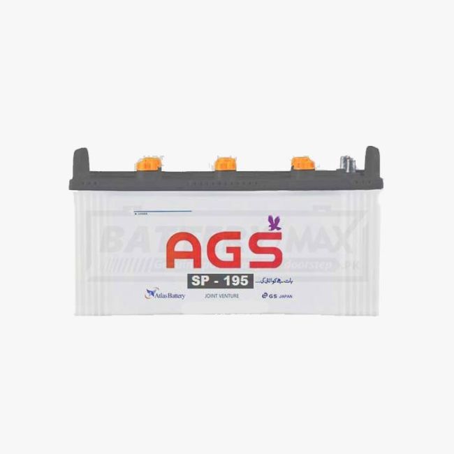 AGS SP-195 Lead Acid Unsealed Car Battery