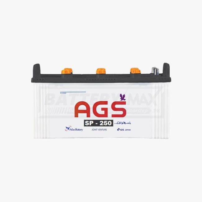AGS SP-250 Lead Acid Unsealed Car Battery