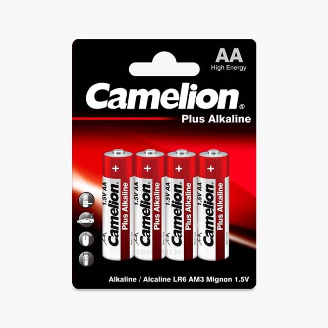 Camelion Plus Alkaline AA Battery | 4 Pack