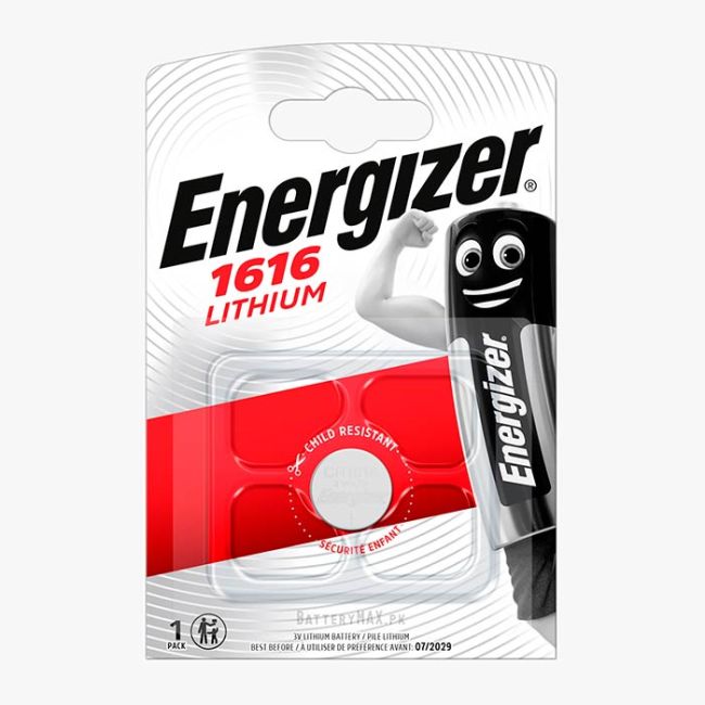 Energizer CR1616 Lithium Button Cell Battery | 1 Pack