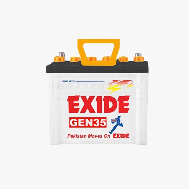 EXIDE GEN35 Lead Acid Unsealed Car Battery