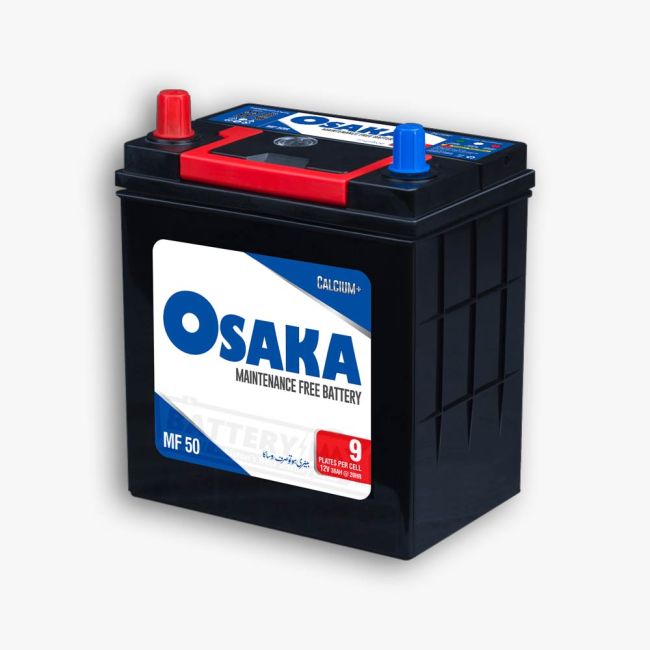 Osaka MF-50L Lead Acid Sealed Car Battery