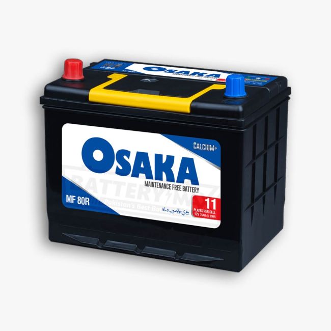 Osaka MF-80R Lead Acid Sealed Car Battery