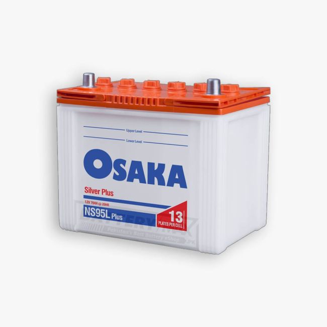 Osaka NS95L+ Lead Acid Unsealed Car Battery
